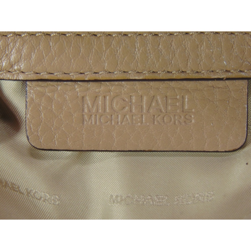 Michael Kors Hamilton Traveler Crossbody Brown Leather‎ Turnlock Bag 30F3AWHM2T - Picture 12 of 16